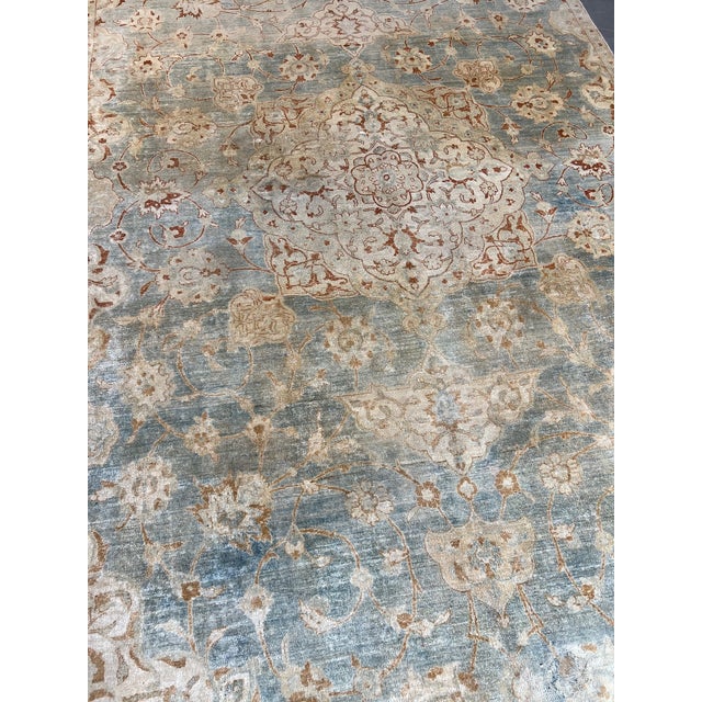 Traditional Antique Kashan For Sale - Image 3 of 10