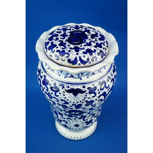 Albarello Ceramic Pharmacy Vase from Cacf, Faenza, Italy, 1960s For Sale - Image 6 of 18