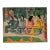 Vintage “Ta Matete – The Market Woman” Fabric Print After Paul Gauguin For Sale