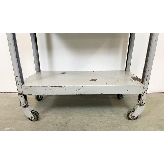 Industrial Grey Trolley, 1960s For Sale - Image 13 of 17
