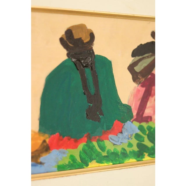 Lars Norrman, Figures, 1970s, Oil on Board, Framed For Sale - Image 7 of 11