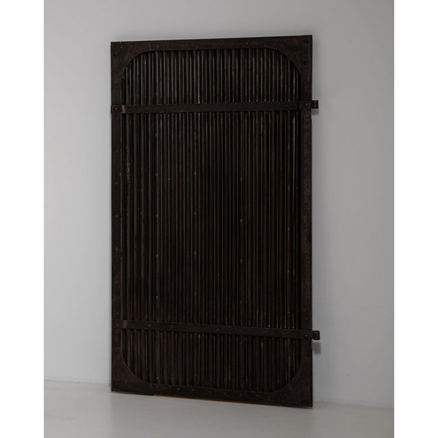 Early 20th Century Czech Republic Black Iron Door For Sale - Image 17 of 17