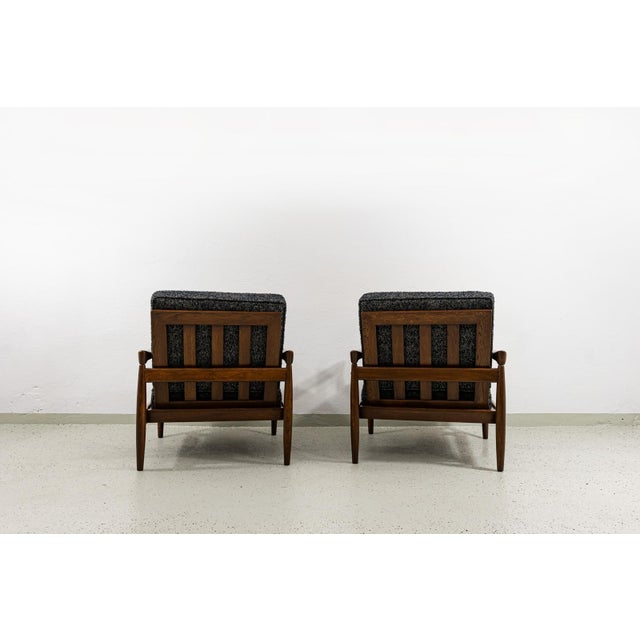 Set of Kolding Armchairs by Erik Wørts for Ikea, Poland, 1960s For Sale - Image 4 of 18
