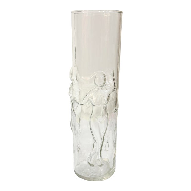 1960s Libby Glassware “La Femme” Highball Set of 3 For Sale