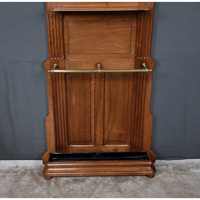 Oak Coat Rack, 1900s For Sale - Image 12 of 16