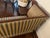 Tan 1940s Walnut Frame Settee For Sale - Image 8 of 8