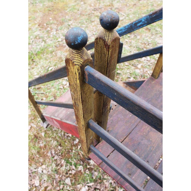 Early 20th Century Circus or Carnival Trick Dog Steps For Sale - Image 6 of 13