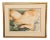 Lempicka Style Recumbent Nude Framed Original Portrait For Sale
