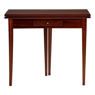 Mahogany Folding Table, 1800s For Sale