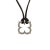 Finely detailed pre owned Cartier Hindu diamond necklace, crafted in 18 karat white gold. Round brilliant cut diamonds...