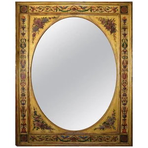 19th Century Giltwood Italian Wall Mirror