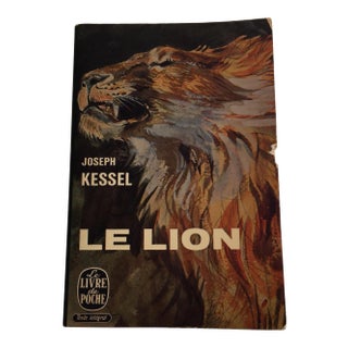 Le Lion Vintage French Paperback Book 1958 For Sale