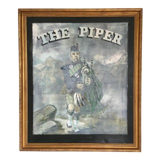 Framed Authentic English Pub Sign For Sale