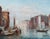 Textile Alfred Pollentine, Grand Canal Mocenigo Palace in Venice, 19th Century, Oil Painting on Canvas For Sale - Image 7 of 14