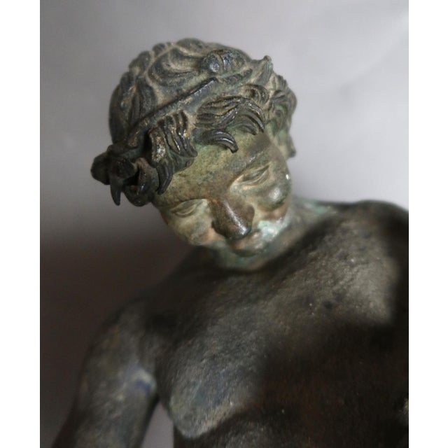 After Sabatino de Angelis, Faun Sculpture, 19th Century, Bronze For Sale - Image 10 of 13