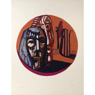 Ronald Satok Lithograph - of Men and Monuments For Sale