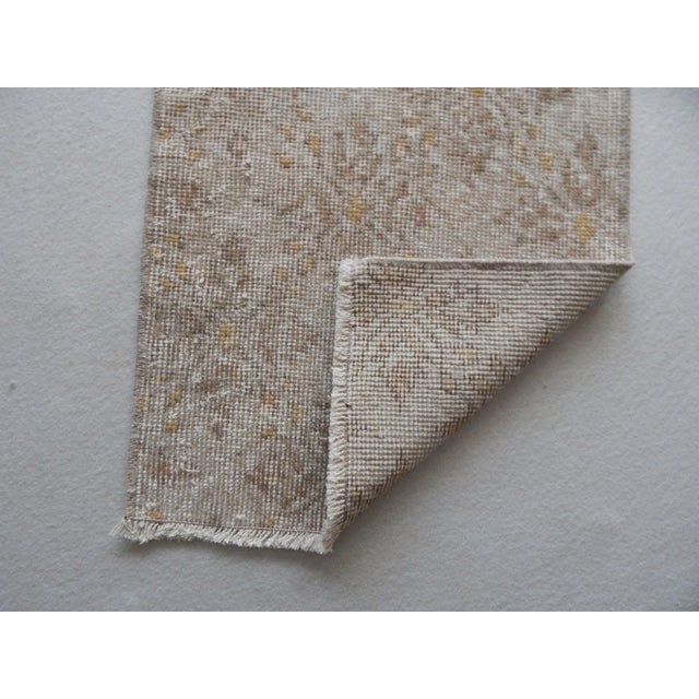 Turkish Floral Rug 1'6" X 2'10" For Sale In Philadelphia - Image 6 of 6