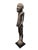 Vintage Life Size African Senufo Tyepka Standing Maternity Figure 60" H Côte d'Ivoire W/Stand For Sale - Image 4 of 7