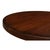 Wood Industrial Bistro Table with Solid Walnut Top, 32 Inch Round For Sale - Image 7 of 12