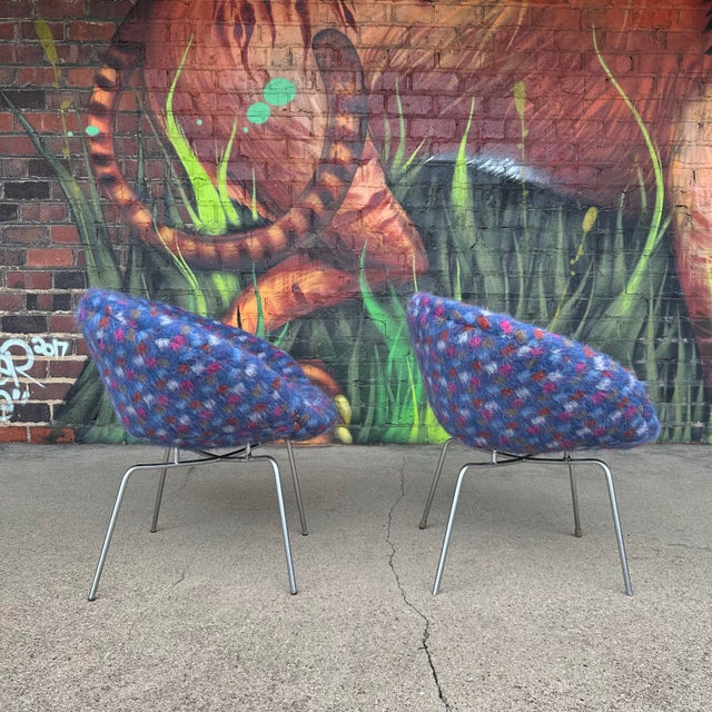 Pair of Arne Jacobsen Pot Chairs For Sale In Cleveland - Image 6 of 12