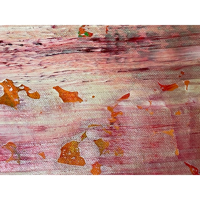 Contemporary Abstract Oil on Canvas "Abstract Informal 2024-2121-5" by Robert Niesse For Sale - Image 9 of 10