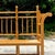 Vintage Boho Turned Wood Spindle Bench For Sale - Image 13 of 13
