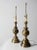 Pair Mid-Century Brass Table Lamps For Sale - Image 6 of 12