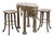 Marge Carson Hollywood Regency Elephant Bar Cart With Matching Bar Stools, 3 Pieces For Sale