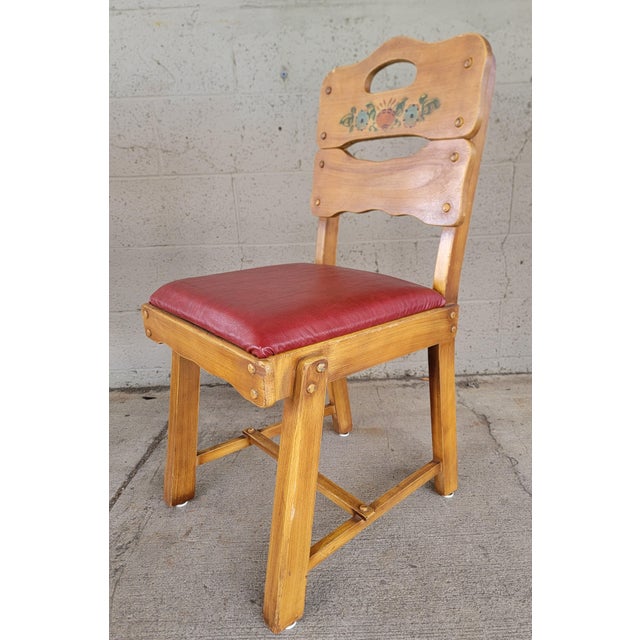 California Rancho Monterey Style Dining Set 1930's For Sale - Image 10 of 18