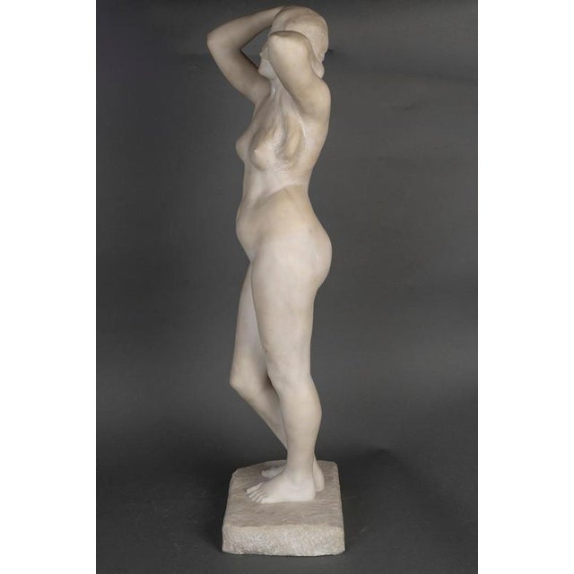 B. Tuerlinckx, Depicting Awakening, 20th Century, Marble For Sale - Image 9 of 11