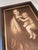 Brown Antique Classical Revival Franz Hanfstaengl German Sepia Photogravure Print Raphael 'Madonna Del Granduca' Framed For Sale - Image 8 of 10