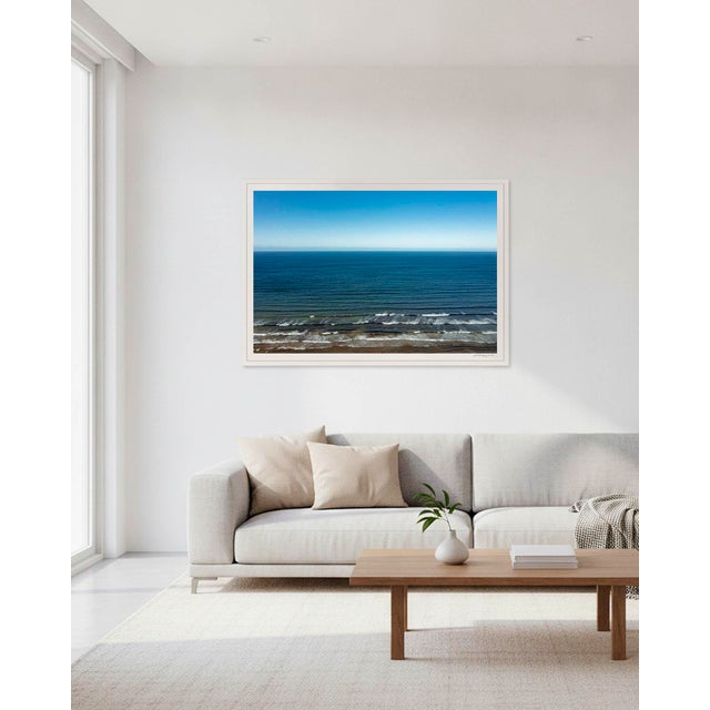 Not Yet Made - Made To Order "Sea_Sky_007" Contemporary Aerial View Limited Edition Photograph by Bernhard Lang For Sale - Image 5 of 9