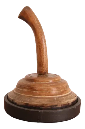 Mid-Century German Bavarian Curling Ice Stock, 1950s
