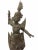Antique 1920s Carved Khamphi Rosewood Burmese Temple Guardian Statue For Sale - Image 6 of 10
