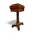 Antique Regency Mahogany Teapoy Pedestal Table For Sale - Image 4 of 11