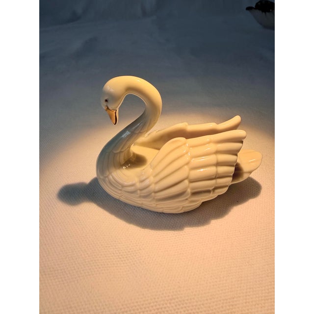 Late 20th Century Lenox Swan Cake Topper/Place Card Holder For Sale - Image 5 of 8