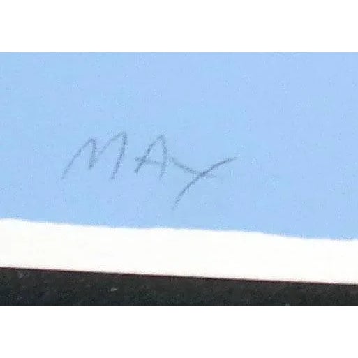 Contemporary Peter Max "Cosmic Runner II" Signed Vintage Serigraph Art Print Artist Proof C. 1978 For Sale - Image 3 of 5