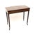Vintage Inlaid Leather Top Desk, 1920 For Sale - Image 4 of 11