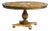Vermeer Round Pedestal Dining Table by Jonathan Charles, Open Special Box-in Stock Now For Sale