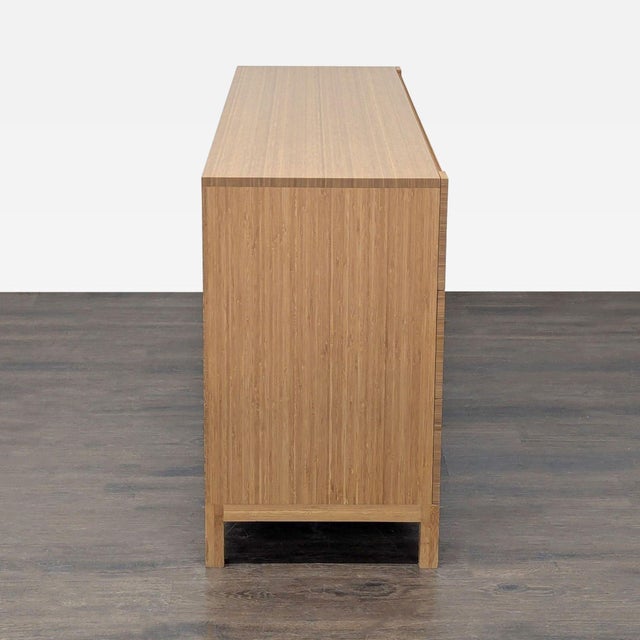 2000 - 2009 Greenington Bamboo 6-Drawer Dresser – Modern Natural Finish For Sale - Image 5 of 9