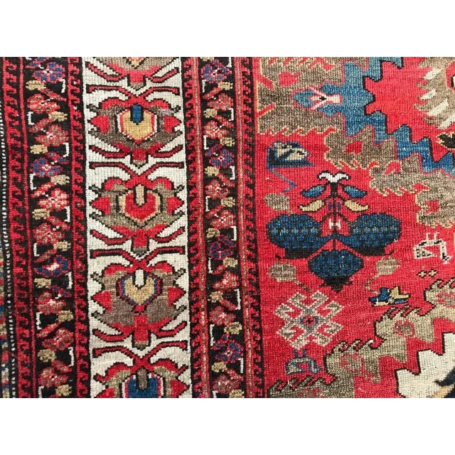Antique Malayer Style Rug For Sale - Image 4 of 17