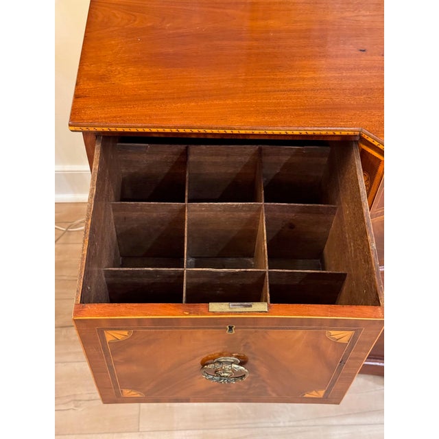 Late 18th Century Late 18th Century English Serpentine Front Sideboard For Sale - Image 5 of 13