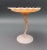 Mid-Century Modern Vintage Mid 20th Century Cambridge Crown Tuscan Pink Statuesque Figural Lady Glass Compote For Sale - Image 3 of 7