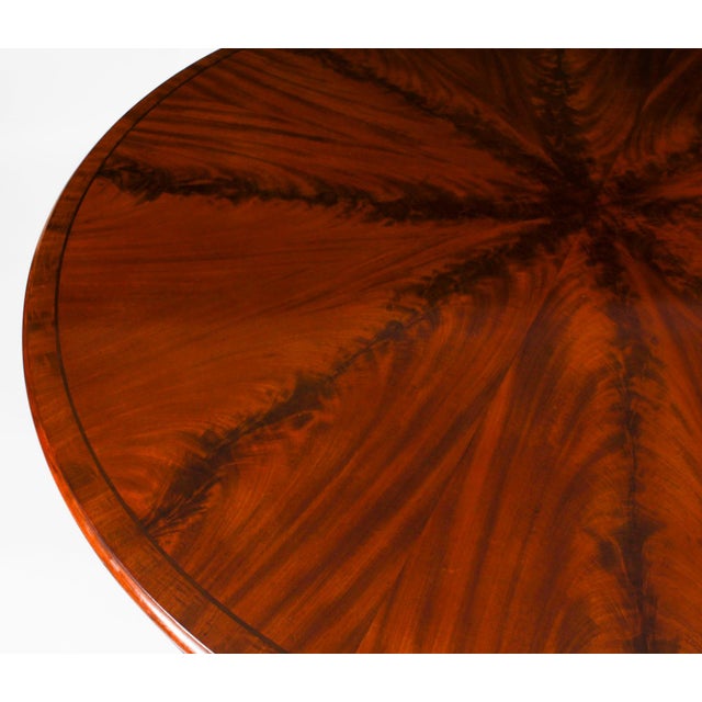 Antique George IV Dining Table and Chairs, 1820s, Set of 7 For Sale - Image 9 of 18