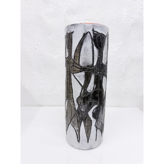 1960s French Studio Ceramic Vase by Jacques Pouchain for L'Atelier Dieulefit, 1960s For Sale - Image 5 of 12