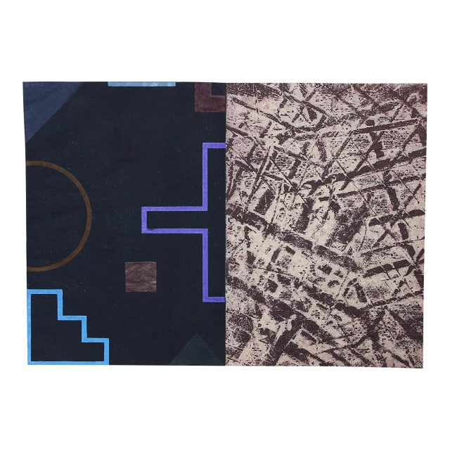 Birnham Wood 4, David Shapiro Etching & Aquatint on Sekishu For Sale