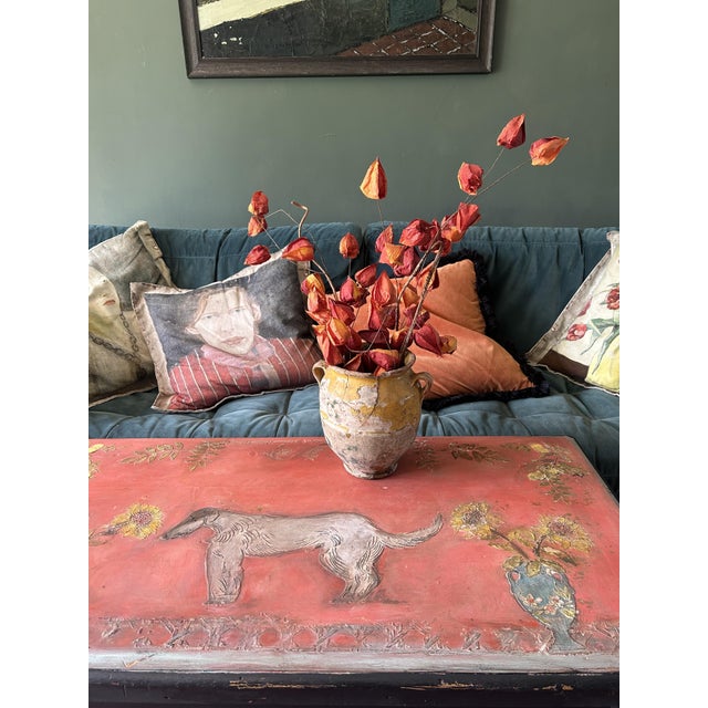 1970s Vintage Painted Coffee Table, 1970s For Sale - Image 5 of 11