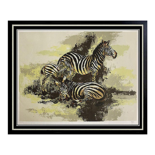 Late 20th Century ZEBRAS, Mark King For Sale