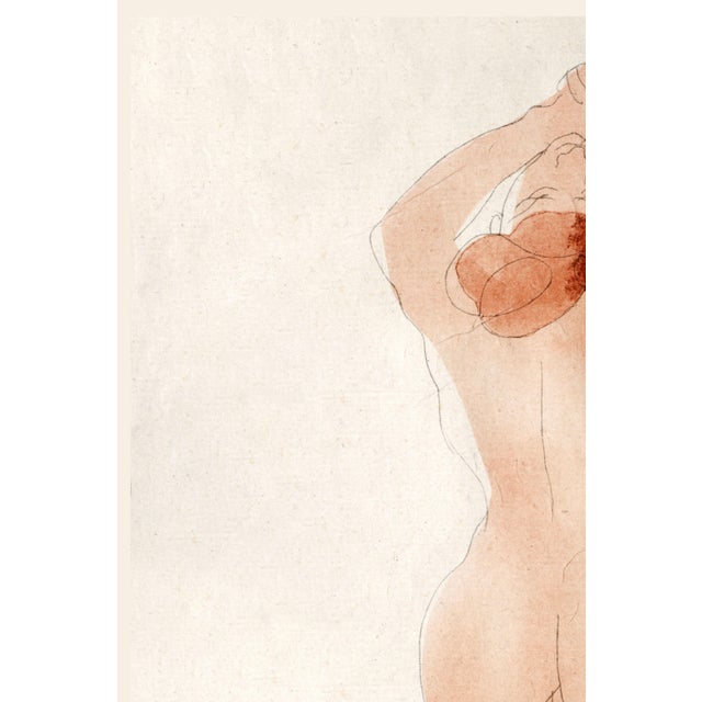 Not Yet Made - Made To Order 1902 Vintage Nude Figure Art Print by Auguste Rodin, Caresse-Moi Donc, Chéri - 36" X 54" For Sale - Image 5 of 9