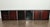 VITTORIO INTROINI (Attr.le) Made in Italy, ca. 1970 Five wood and aluminum modules, divided as follows: one module with an...